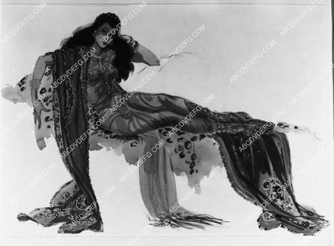Columbia Studios costume wardrobe sketch unknown film 2379-22