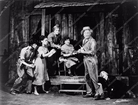 John Barton and cast Broadway stage production Tobacco Road 2445-07