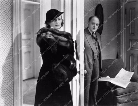 Barbara Stanwyck in fur Grant Mitchell The Secret Bride 2507-10