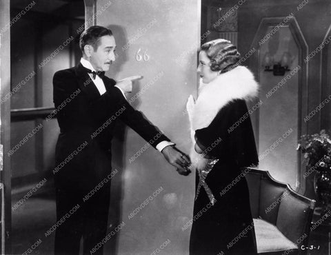 Barbara Stanwyck Adolphe Menjou from Forbidden 2507-34