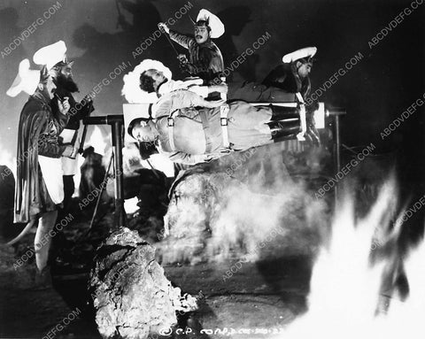 3 Stooges Moe Larry Curly burning in hell short film Nazi Nuisance 2528-16