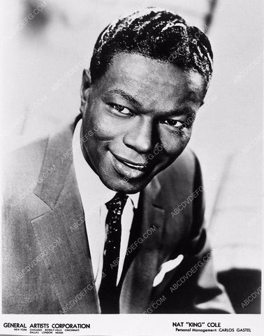 Nat King Cole portrait 2540-21