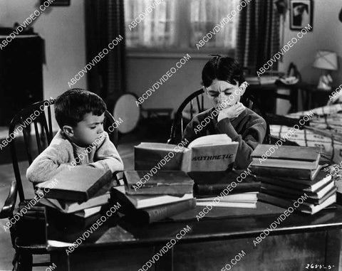Our Gang Robert Blake and Alfalfa study their Arithmetic 2704-21