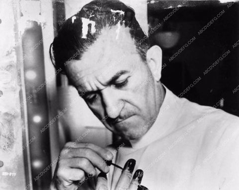 makeup artist Jack Pierce and Bela Lugosi Son of Frankenstein 2707-05