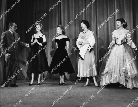 Ed Sullivan Rita Hayworth Debbie Reynolds Dana Wynter Lilli Palmer 2714-18