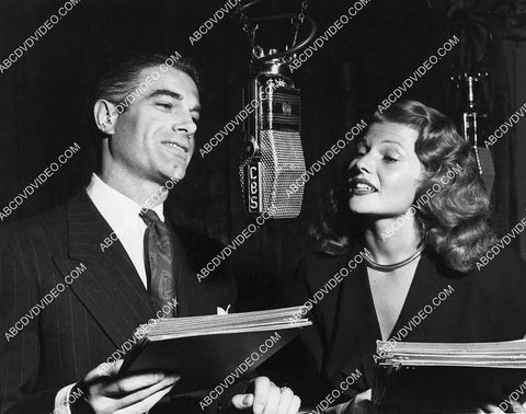 Charles Korvin Rita Hayworth do CBS radio broadcast 2714-29