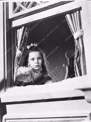Margaret O'Brien sitting at the window 2715-19