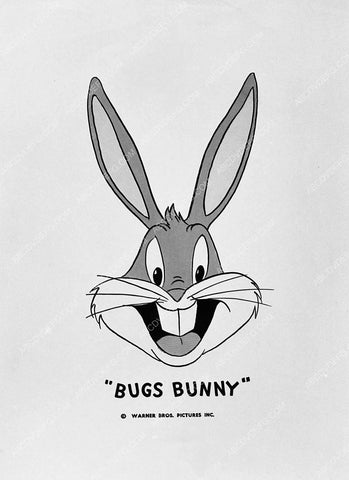 animated character Bugs Bunny portrait 2717-09