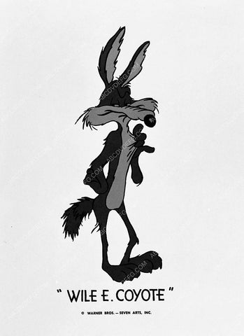 animated character Wile E Coyote portrait 2717-11