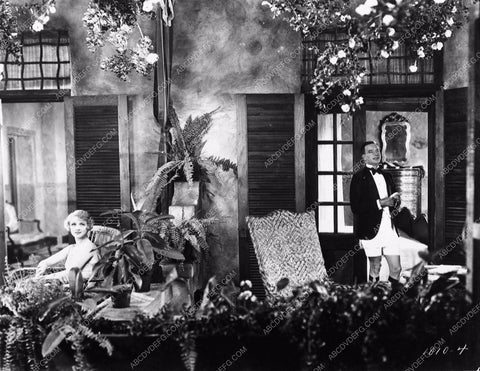 Douglas MacLean in garters silent film scene 2736-05