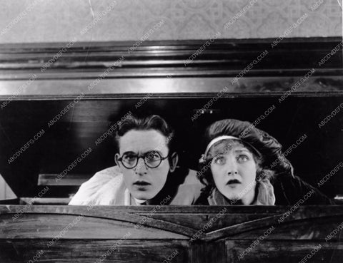 Harold Lloyd Mildred Davis silent comedy Haunted Spooks 2764-12
