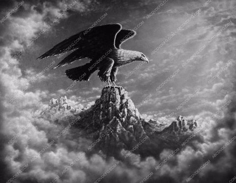 Republic Studios Loge with eagle on rock no typesetting 2816-05