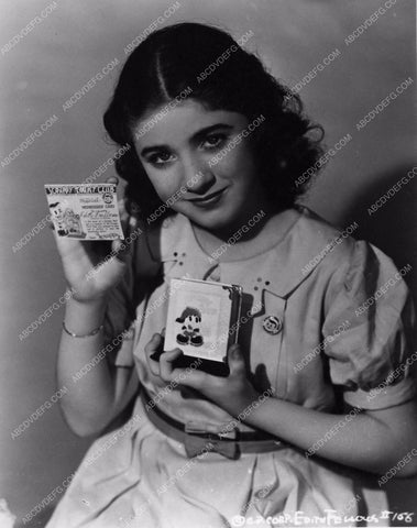 Edith Fellows child star w Scrappy Thrift Club card 2816-13