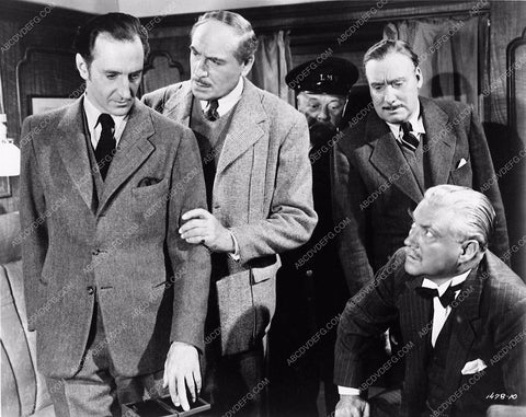 Basil Rathbone Dennis Hoey Nigel Bruce Sherlock Holmes Terror By Night 2818-11