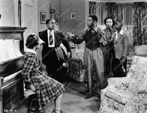 Clarence Muse all black cast film Broken Strings 2892-20