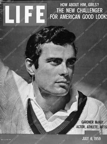 Life Cover 1959 Gardner McKay 2909a-10