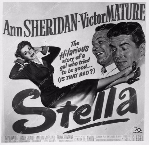 ad slick Ann Sheridan Stella 2924-01
