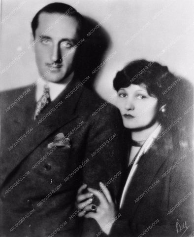 Basil Rathbone and wife Ouida Bergere 2924-27