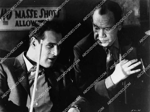 2959-018 Paul Newman, Myron McCormick film The Hustler 2959-018