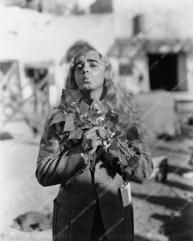 Eddie Cantor in drag in blonde wig 3002-26