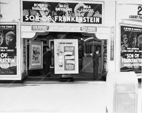 historic Los Angeles Hollywood theatre front Son of Frankenstein 3021-21