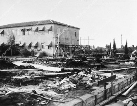 historic Los Angeles Hollywood 1926 First National Studios Admin build Burbank 3031-09