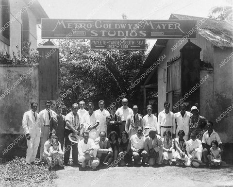 historic Los Angeles Hollywood 1927-28 MGM Studios Tahiti location 3031-13