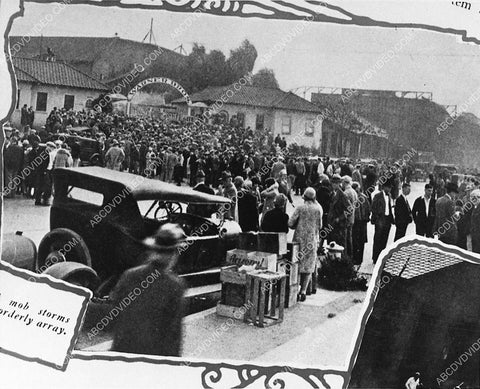 historic Los Angeles Hollywood 1929 Warner Brothers Studios E Hollywood lot 3031-16