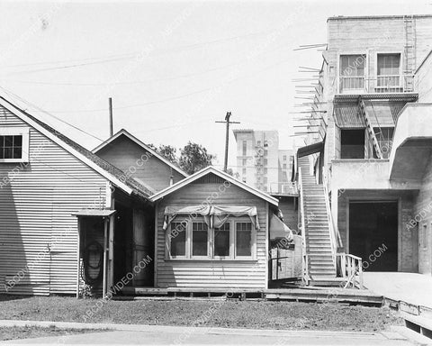 historic Los Angeles Hollywood 1930 Lasky Barn(DeMille Barn?) Selma & Vine 3032-04