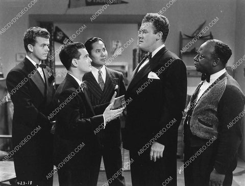 Mantan Moreland Frankie Darro Keye Luke Jackie Moran film Let's Go Collegiate 3040-29