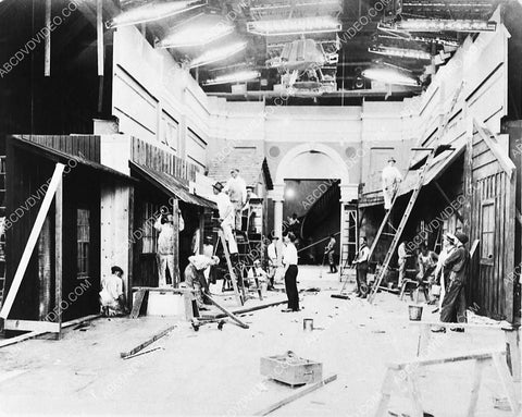 unknown sound stage for silent film unknown studio 3043-15