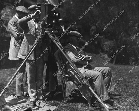 cool behind scenes Clarence Badger directing silent film Guile of Women 3043-18