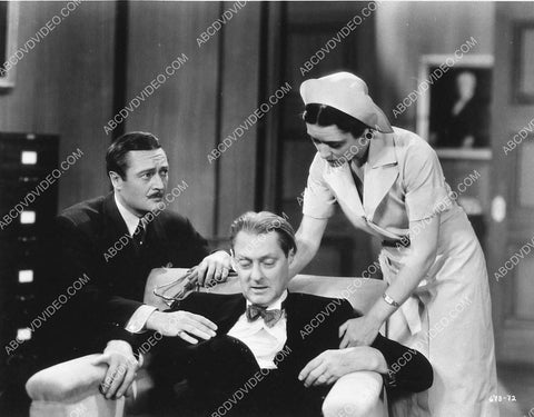 Edmund Lowe Lionel Barrymore film Dinner at Eight 3063-26