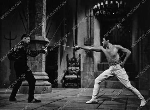Ross Martin Tony Curtis fencing sequence film The Great Race 3076-01