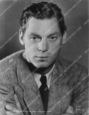 handsome Johnny Weissmuller portrait 3118-28