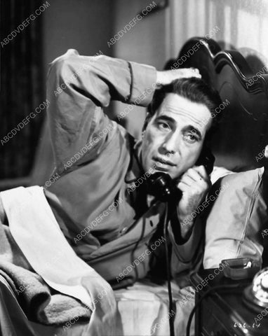 Humphrey Bogart on the telephone film The Big Sleep 3130-27