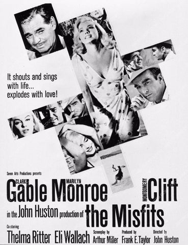 Marilyn Monroe add slick The Misfits 3200-13