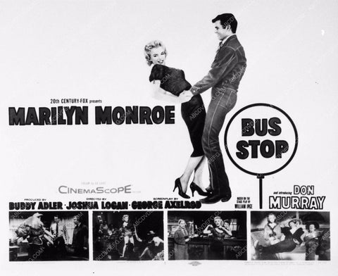 Marilyn Monroe add slick Bus Stop 3200-15