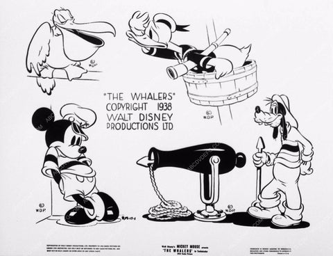 Mickey Mouse animation short The Whalers 3200-21