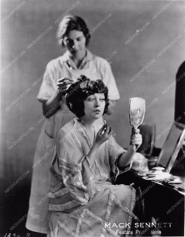 Mabel Normand makeup check for Mack Sennett comedies 3201-12