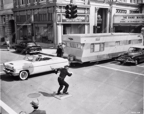 Desi Arnaz Lucille Ball film The Long Long Trailer 3209-10