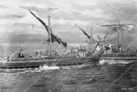 ship battle sequence classic film Ben-Hur 3209-11