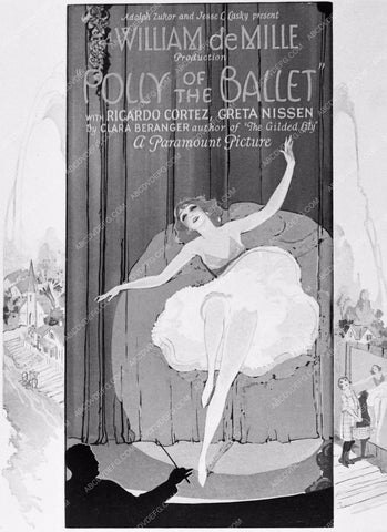 ad slick Ricardo Cortez Polly of the Ballet 3239-30