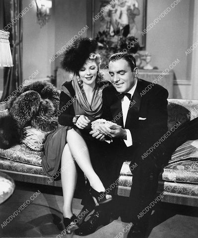 Pat O'Brien has Veda Ann Borg pick a card film Two Yanks in Trinidad 3246-11