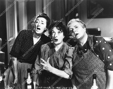 Una O'Connor Almira Sessions Dorothy Vaughn film Three Girls About Town 3246-20