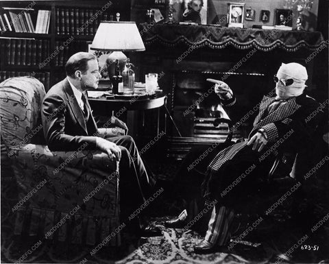 Claude Rains William Harrigan classic horror film The Invisible Man 3267-06
