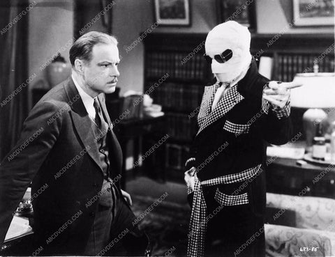 Claude Rains William Harrigan classic horror film The Invisible Man 3267-15