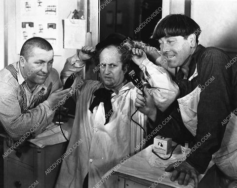 3 Stooges Moe Larry Curly short subject film Pop Goes the Easel 3275-34
