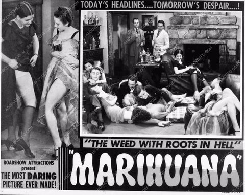 ad slick exploitation film Marihuana 3278a-22