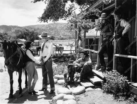 Max Terhune Ray Corrigan Bob Livingston western Three Mesquiteers 3285-28